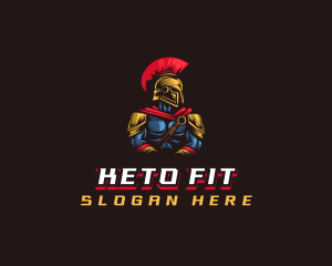 Spartan Warrior Fitness logo design