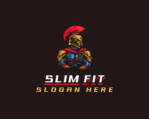 Spartan Warrior Fitness logo design