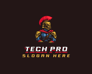 Pc - Spartan Warrior Fitness logo design