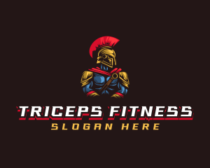 Spartan Warrior Fitness logo design