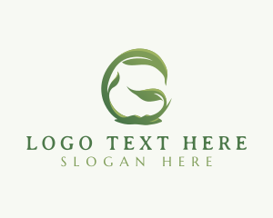 Herbal - Natural Leaf Agriculture logo design