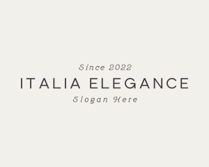 Elegant Business Lifestyle  logo design