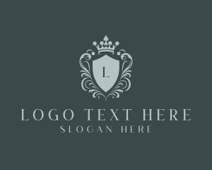 Regal - Crown Shield Boutique logo design
