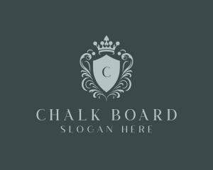 Crown Shield Boutique logo design