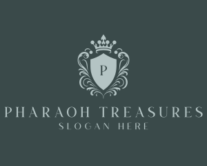 Crown Shield Boutique logo design