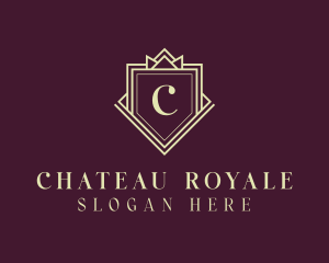 Royal Crown Shield logo design