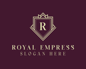 Royal Crown Shield logo design