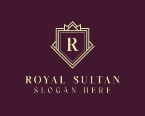 Royal Crown Shield logo design