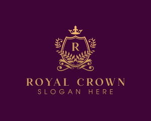 Royal Crown Crest  logo design