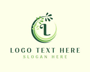 Leaf - Natural Plant Wellness logo design