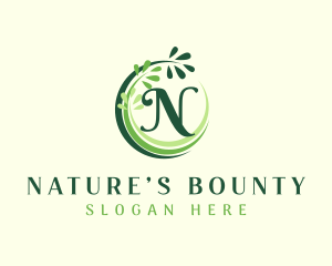 Natural Plant Wellness logo design