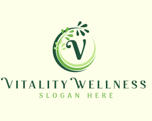 Natural Plant Wellness logo design