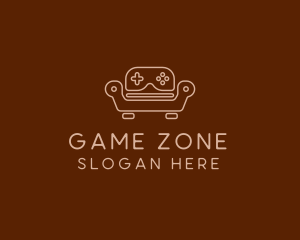 Game Console Sofa logo design