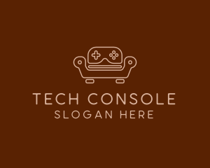 Console - Game Console Sofa logo design