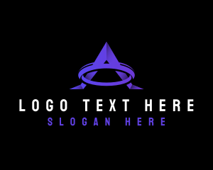 Letter A - Startup Tech Orbit logo design