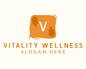 Natural Messaging Wellness Spa logo design