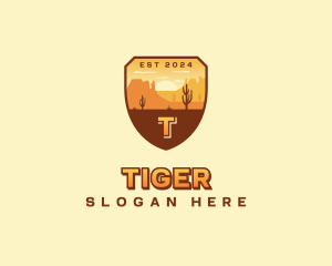 Desert Outback Hiking Logo