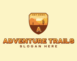 Desert Outback Hiking logo design