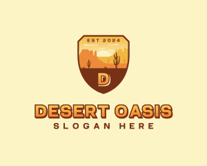 Desert Outback Hiking logo design