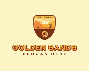 Desert Outback Hiking logo design