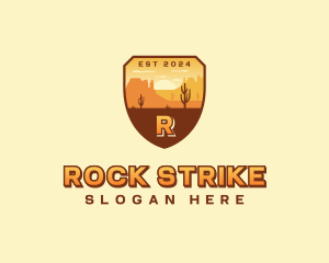 Desert Outback Hiking logo design