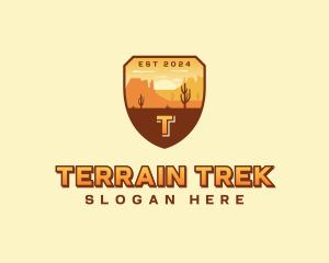 Desert Outback Hiking logo design