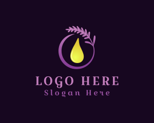 Essence - Lavender Oil Extract logo design
