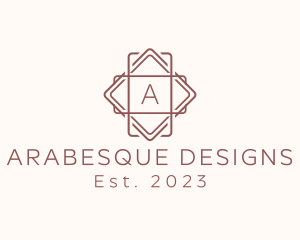 Geometric Interior Design logo design