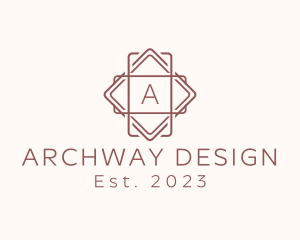 Geometric Interior Design logo design