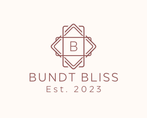 Geometric Interior Design logo design