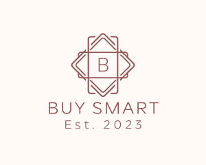 Geometric Interior Design logo design