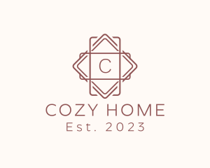 Geometric Interior Design logo design