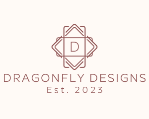 Geometric Interior Design logo design