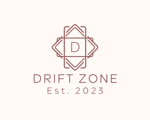 Geometric Interior Design logo design