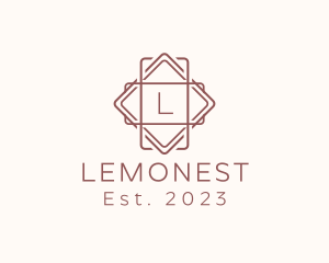 Geometric Interior Design logo design