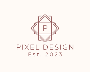 Geometric Interior Design logo design