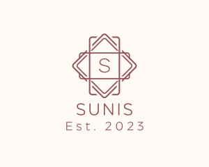 Geometric Interior Design logo design