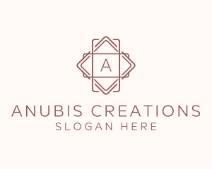 Geometric Interior Design logo design