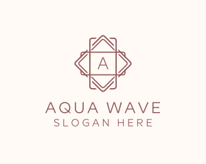 Geometric Interior Design logo design