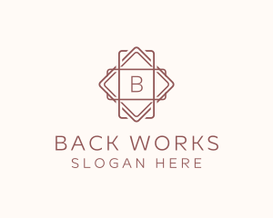 Geometric Interior Design logo design