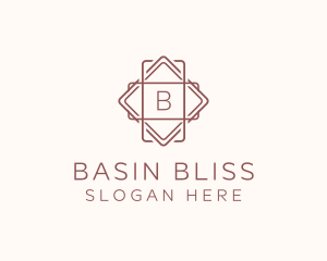 Geometric Interior Design logo design