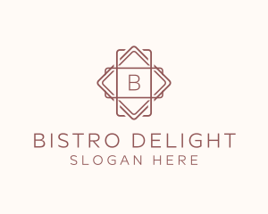 Geometric Interior Design logo design