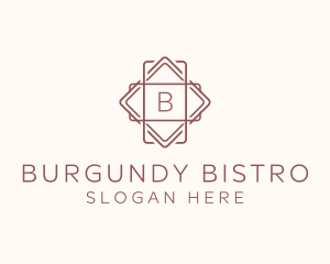 Geometric Interior Design logo design