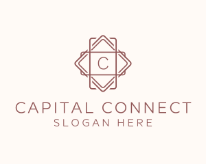 Geometric Interior Design logo design