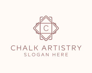 Geometric Interior Design logo design