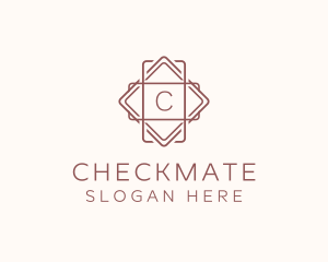 Geometric Interior Design logo design