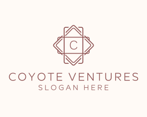 Geometric Interior Design logo design