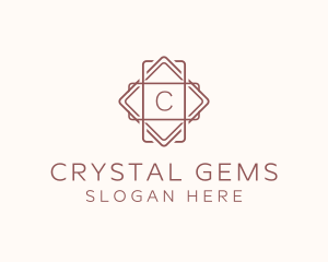 Geometric Interior Design logo design