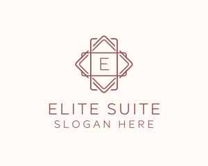 Geometric Interior Design logo design