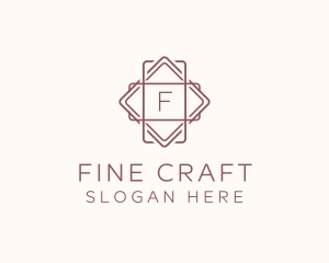 Geometric Interior Design logo design